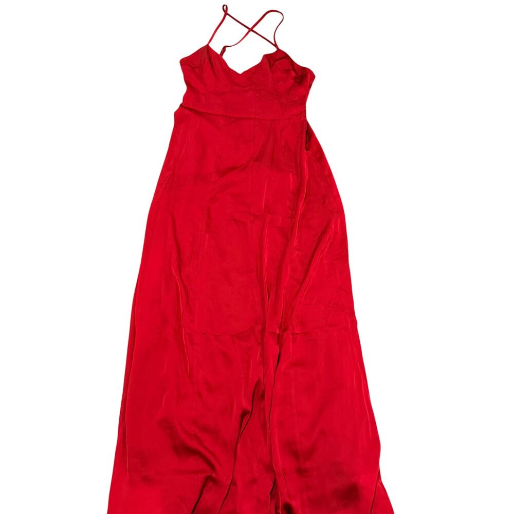 Hello Molly Dear Emilia Red Maxi Dress Size Medium